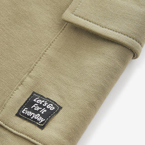 Light Khaki Green Super Skinny Utility Joggers (3mths-6yrs)