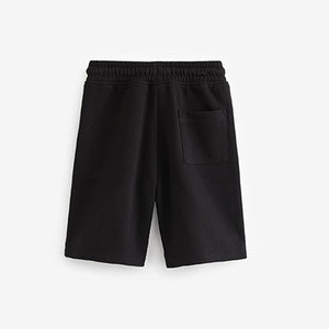 Black 1 Pack Basic Jersey Shorts (3-12yrs)