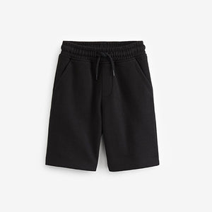 Black 1 Pack Basic Jersey Shorts (3-12yrs)