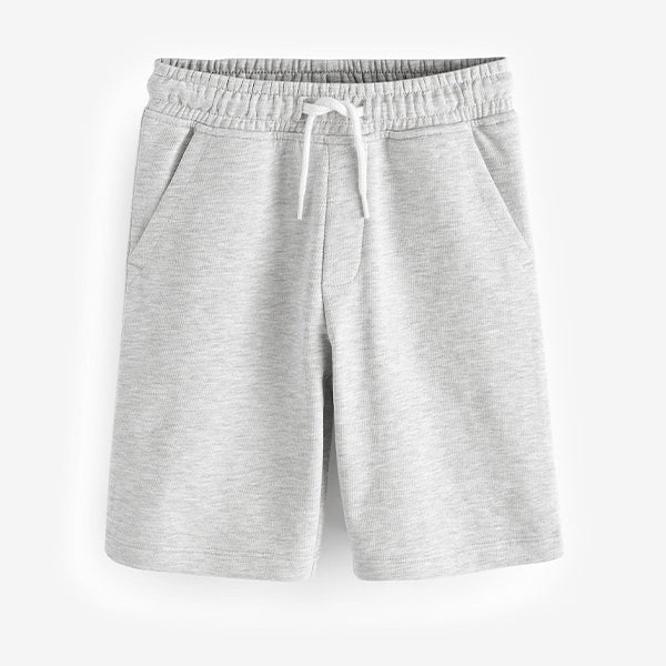 Grey Marl 1 Pack Basic Jersey Shorts (3-12yrs)