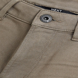 Brown Slim Fit Comfort Stretch Jeans