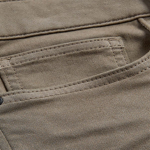 Brown Slim Fit Comfort Stretch Jeans