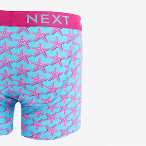 Bright Sealife A-Front Boxers 4 Pack