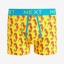 Load image into Gallery viewer, Bright Sealife A-Front Boxers 4 Pack
