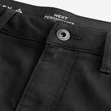 Load image into Gallery viewer, Black Motionflex Stretch Cargo Trousers
