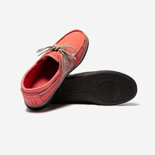 Load image into Gallery viewer, GLOBEK Men&#39;s Boat Shoes Old Pink Nubuck Leather
