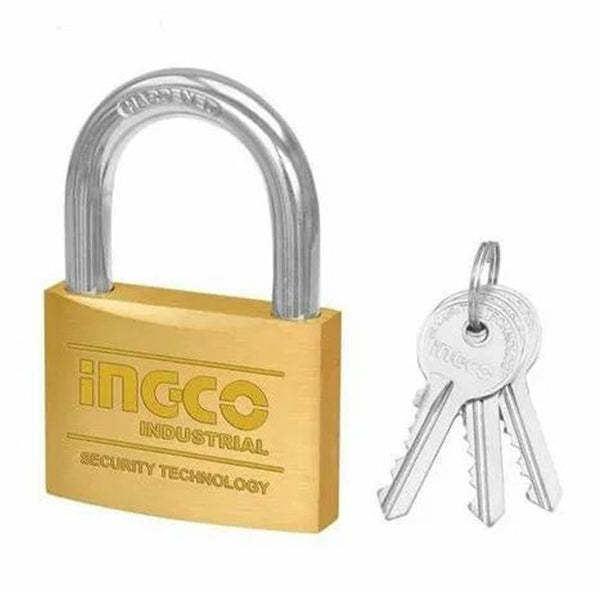 INGCO HEAVY DUTY BRASS PADLOCK