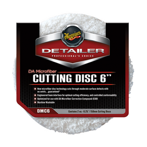 Meguiar's® DA Microfiber Cutting Disc - 6 Inch, 2 Pack