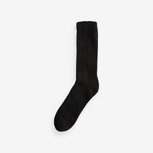 Load image into Gallery viewer, Grey/Black Heavyweight Socks 4 Pack
