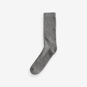 Grey/Black Heavyweight Socks 4 Pack