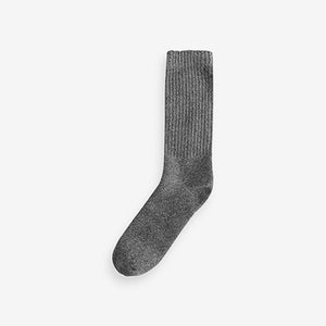 Grey/Black Heavyweight Socks 4 Pack