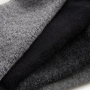 Grey/Black Heavyweight Socks 4 Pack
