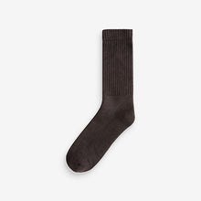 Load image into Gallery viewer, Cream/Brown Heavyweight Socks 4 Pack
