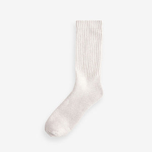 Green/Cream Heavyweight Socks 4 Pack