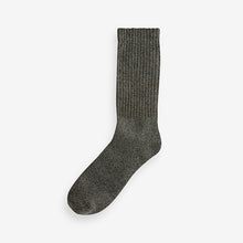 Load image into Gallery viewer, Green/Cream Heavyweight Socks 4 Pack
