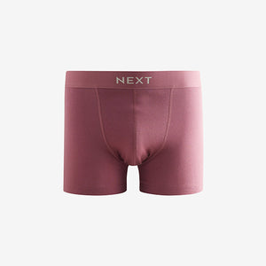 Pink/Green/Slate Grey Cotton Rich Boxers 4 Pack