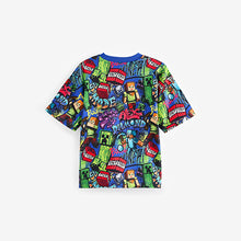 Load image into Gallery viewer, Cobalt Blue Minecraft T-Shirt
