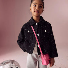 Load image into Gallery viewer, Pink Quilted Cross-Body Bag
