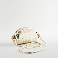Load image into Gallery viewer, Gold Metallic Cross-Body Bag
