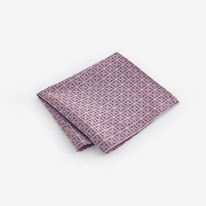 Damson Pink Slim Tie And Pocket Square Set