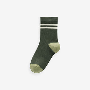 B 5PK TIPPED SOCKS