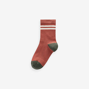 B 5PK TIPPED SOCKS