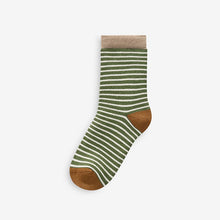 Load image into Gallery viewer, Safari Animals Cosy Terry Cotton Rich Socks 5 Pack
