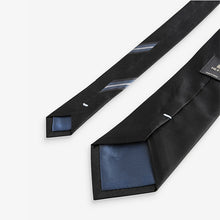 Load image into Gallery viewer, Black Silk Tie
