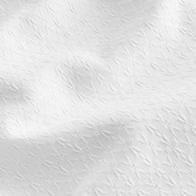 Load image into Gallery viewer, White Cotton Rich Trimmed Textured Shirt
