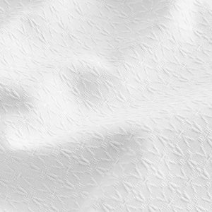 White Cotton Rich Trimmed Textured Shirt