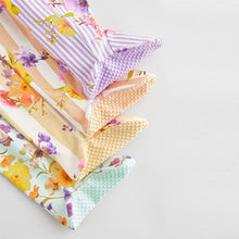 Load image into Gallery viewer, Yellow Floral Baby 100% Cotton Sleepsuits 4 Pack (0-18mths)
