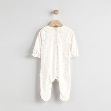 Load image into Gallery viewer, Ecru Daddy Baby Family 100% Cotton Sleepsuit
