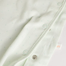 Load image into Gallery viewer, Sage Green Little Sister Baby Family 100% Cotton Sleepsuit
