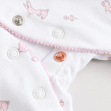 Load image into Gallery viewer, White Collar 3 Pack Baby Sleepsuits
