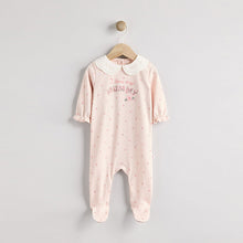 Load image into Gallery viewer, Pink Mummy Baby Family 100% Cotton Sleepsuit
