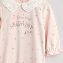 Load image into Gallery viewer, Pink Mummy Baby Family 100% Cotton Sleepsuit
