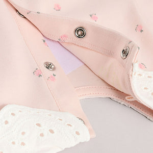 Pink Mummy Baby Family 100% Cotton Sleepsuit