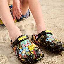 Load image into Gallery viewer, Multicolour Marble Pokemon Clogs

