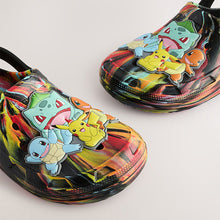 Load image into Gallery viewer, Multicolour Marble Pokemon Clogs
