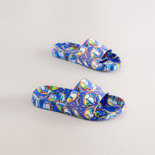 Load image into Gallery viewer, Blue Football Sliders
