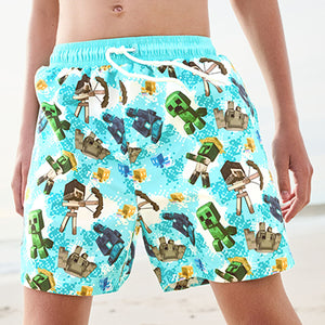 Minecraft Swim Shorts