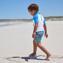 Load image into Gallery viewer, Hot Wheels Rash Vest and Swim Shorts Set (3mths-6yrs)
