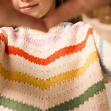 Load image into Gallery viewer, Rainbow 100% Cotton BoxyJumper (5-12yrs)
