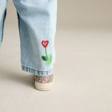 Load image into Gallery viewer, Denim Printed 100% Cotton Dungaree Set (3mths-6yrs)
