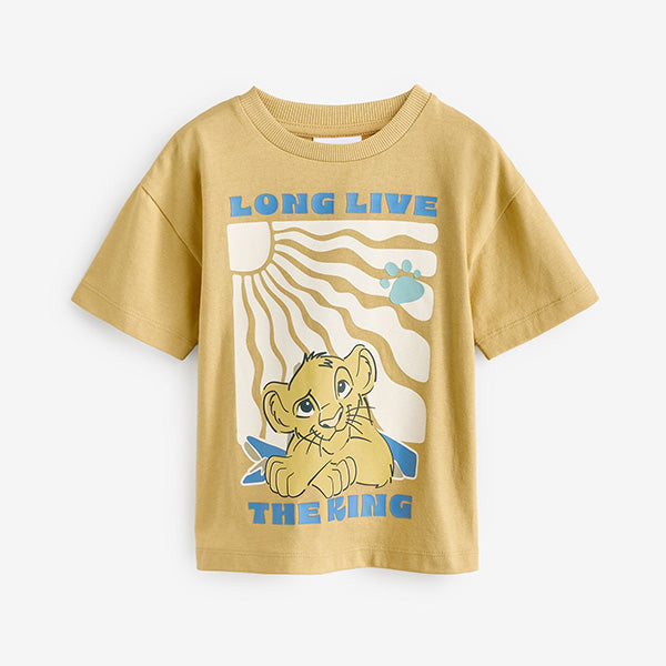 Sand Simba Lion King Short Sleeve T-Shirt