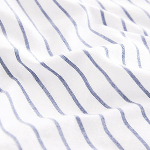 Stripe Relaxed Fit Long Sleeve Oxford Shirt