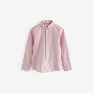 Pink Single Oxford Shirt