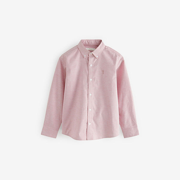 Pink Single Oxford Shirt
