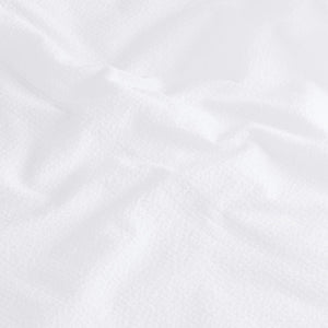 White 100% Cotton Short Sleeve Bowling Shirt