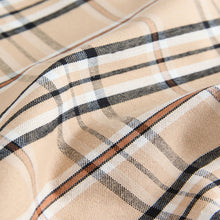 Load image into Gallery viewer, Neutral Short Sleeves Check Shirt and Short Set (3mths-4yrs)
